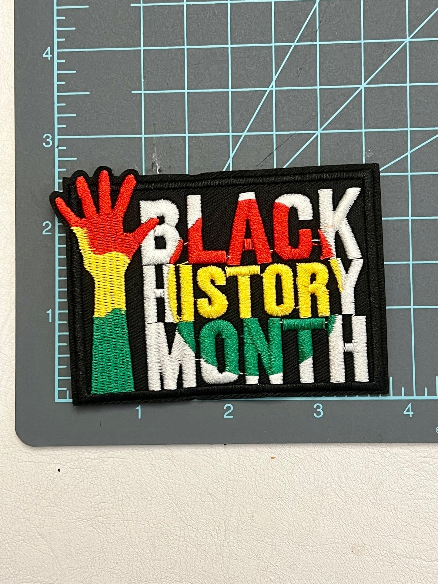 Black History Month Iron-On Patch