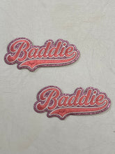 Load image into Gallery viewer, Pink Baddie Iron-On Patch / Baddie patch
