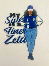 Load image into Gallery viewer, Zeta patch / sorority patches / zeta girl big patch
