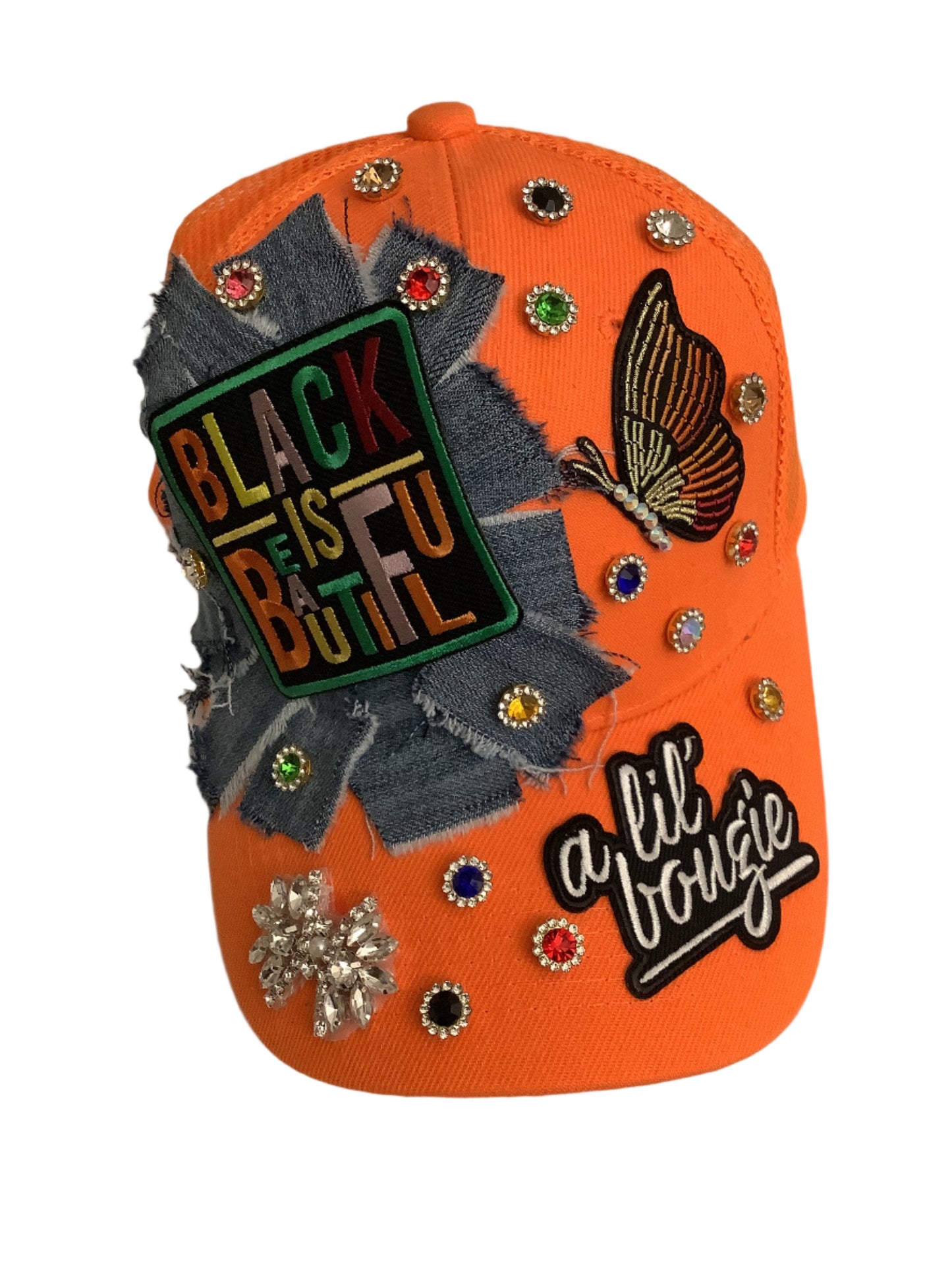 Black is Beautiful orange cap