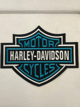 Load image into Gallery viewer, Harley Davidson Motorcycles Iron-On Patches - Turquoise
