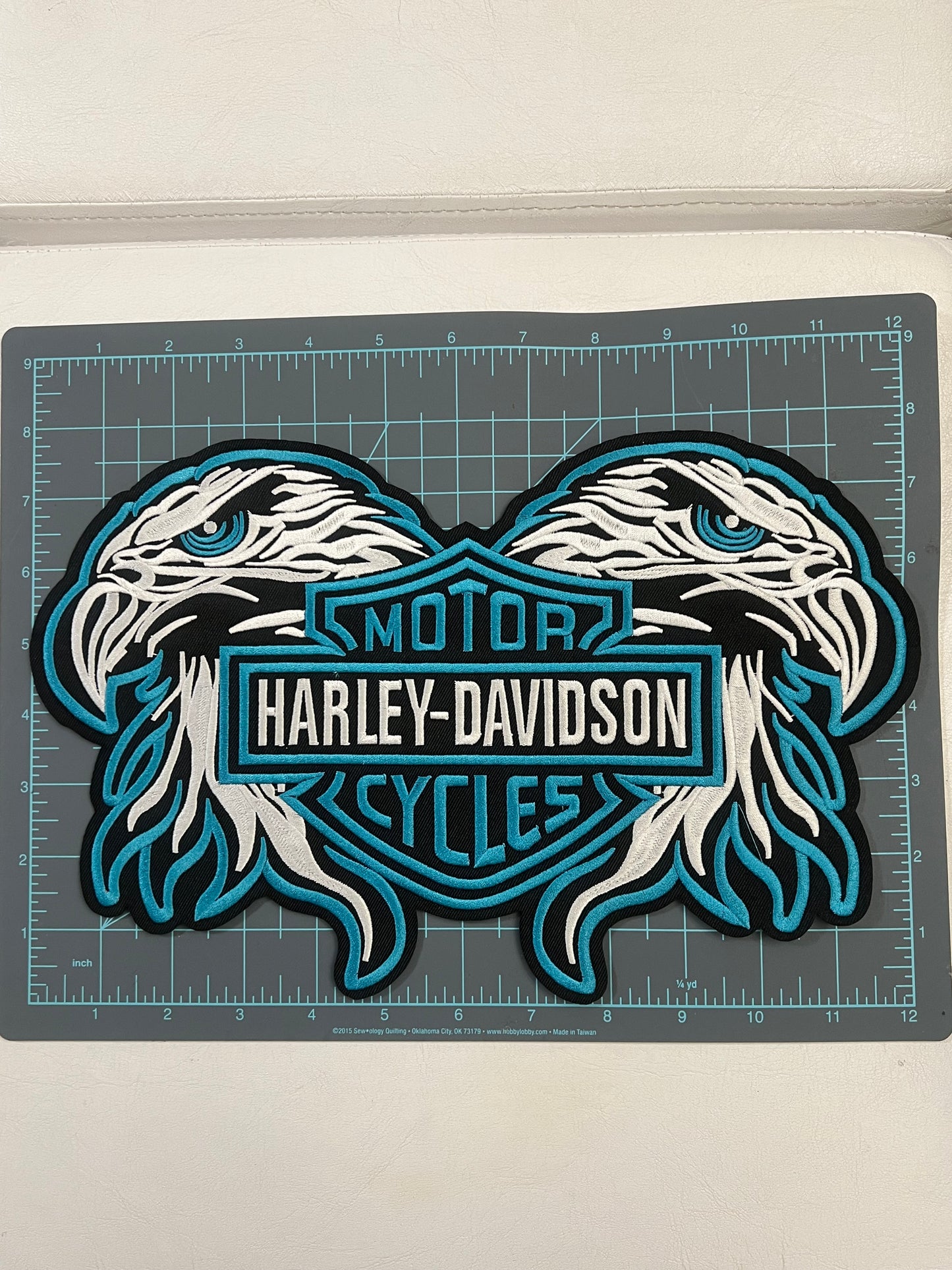 Harley Davidson Patches /  Eagles Motorcycles Iron-On Patches / Sew on Patch