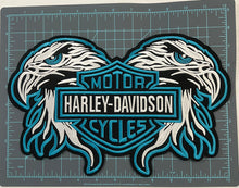 Load image into Gallery viewer, Harley Davidson Patches /  Eagles Motorcycles Iron-On Patches / Sew on Patch
