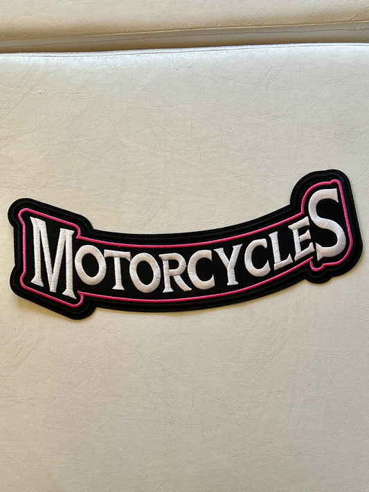 Harley-Davidson Motorcycles Iron-On Patch - Pink