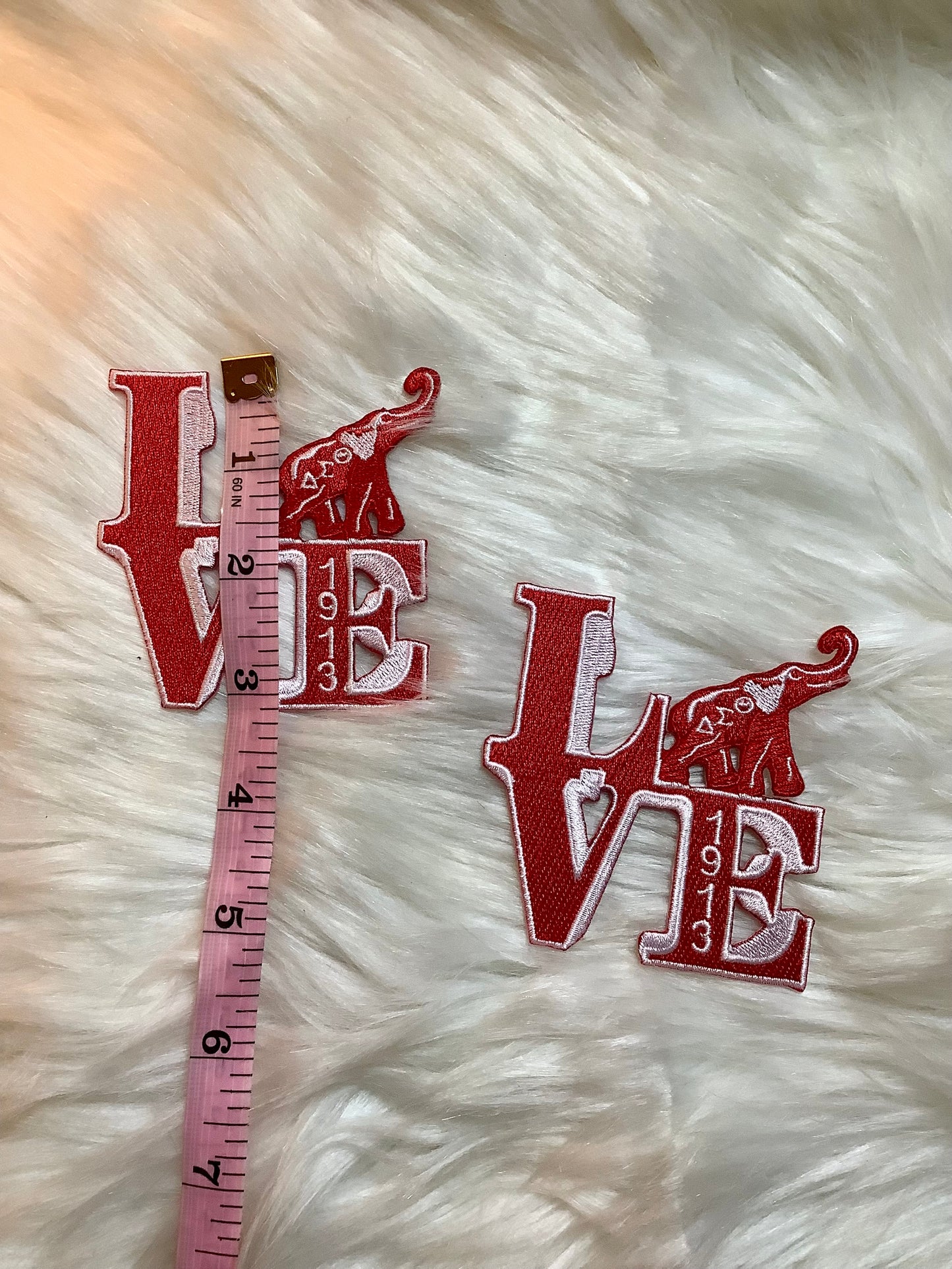 Delta patches / iron on patches / embroidered patches / heat seal / sew on patches