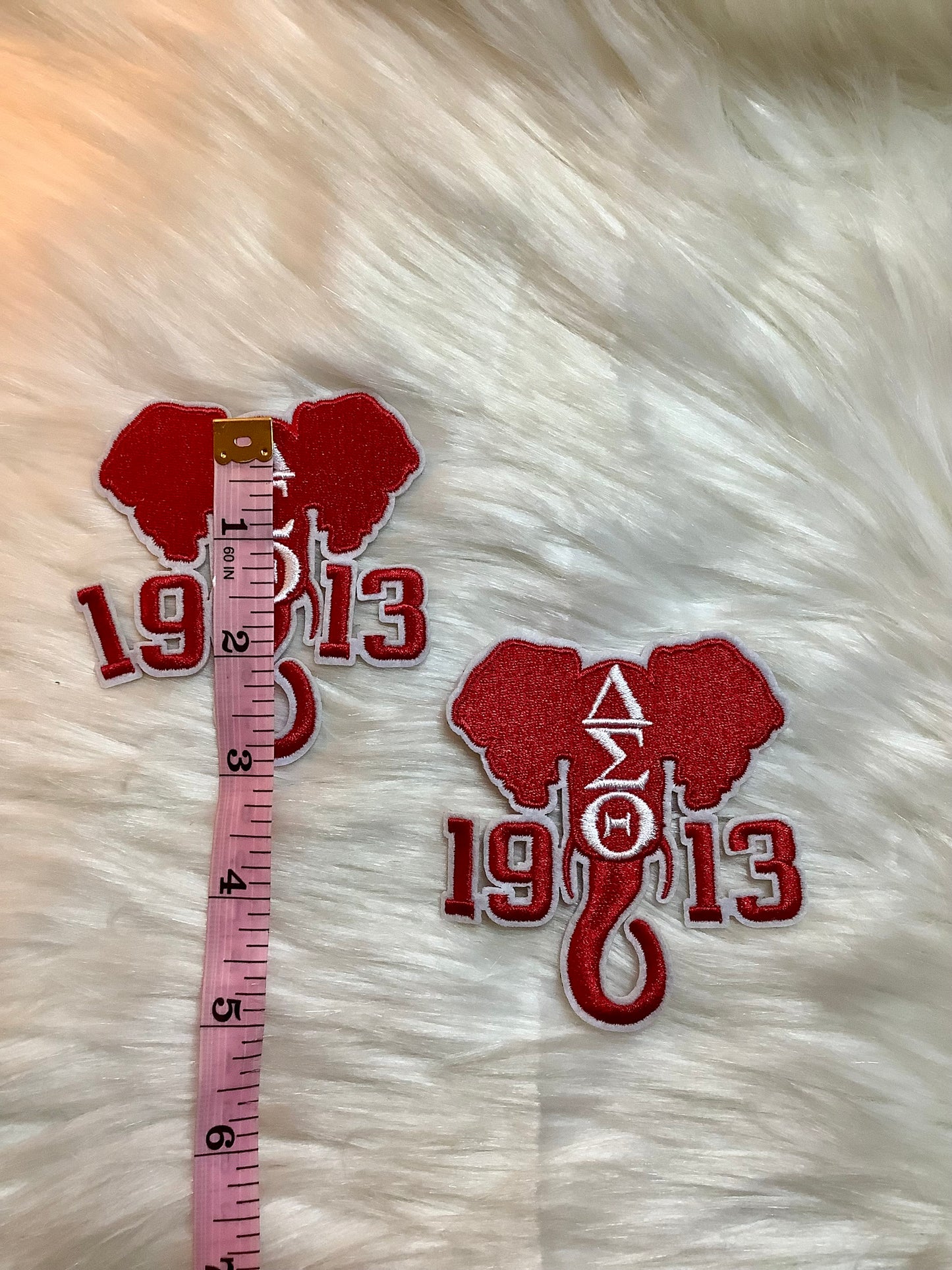 Delta patches / iron on patches / embroidered patches / heat seal / sew on patches