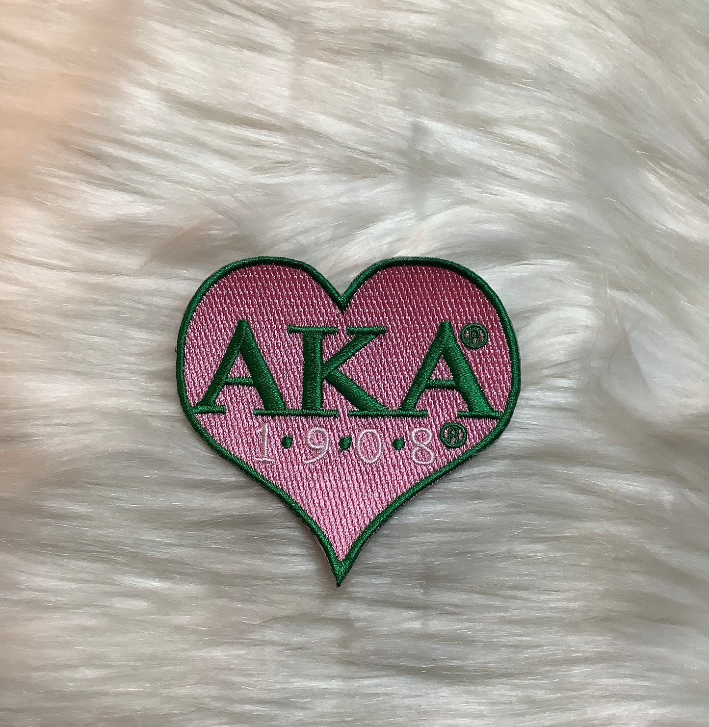 AKA iron on patches /sorority patches / embroidered patches / heat seal / sew on patches