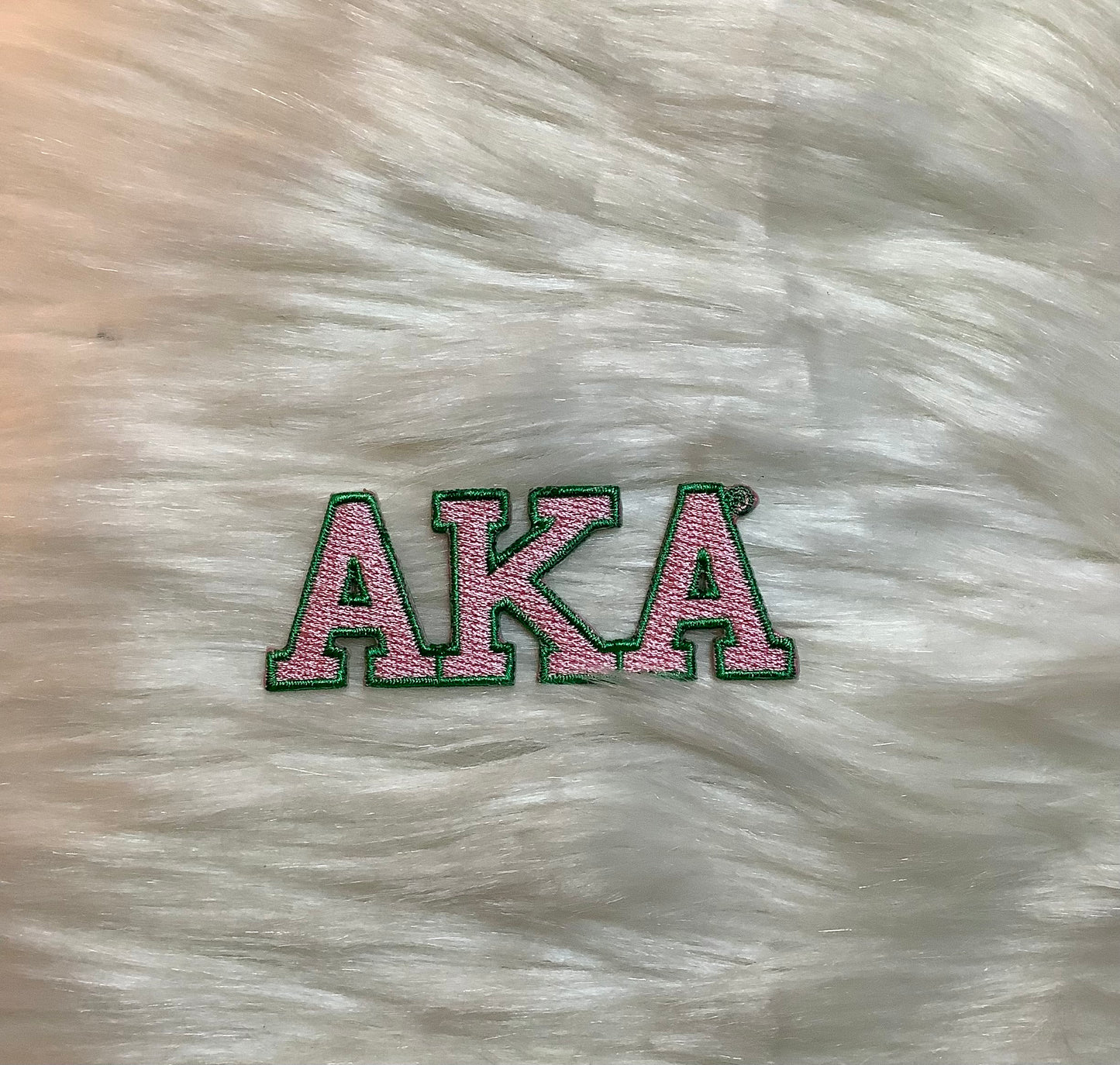 AKA iron on patches /sorority patches / embroidered patches / heat seal / sew on patches