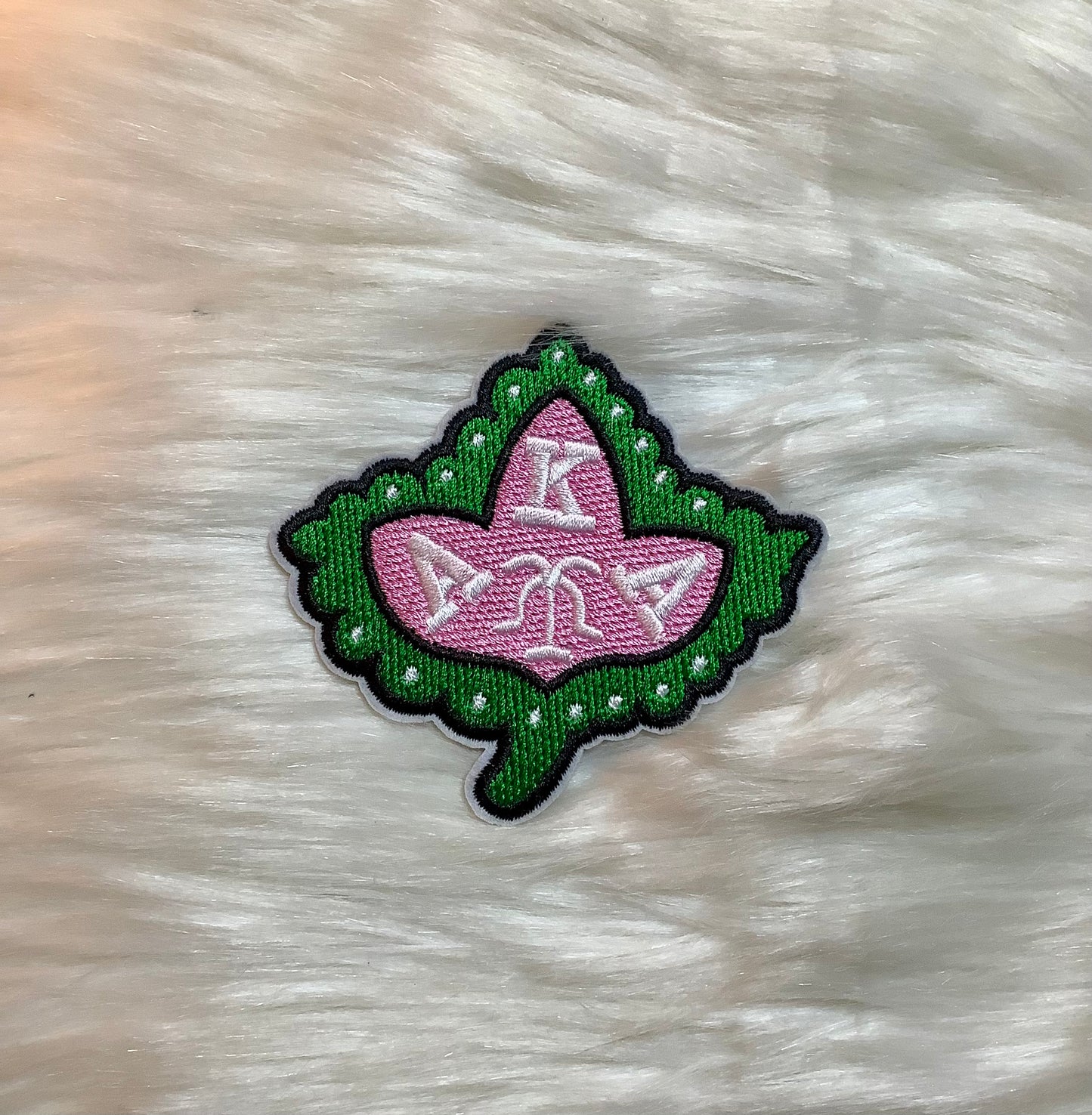 AKA iron on patches /sorority patches / embroidered patches / heat seal / sew on patches