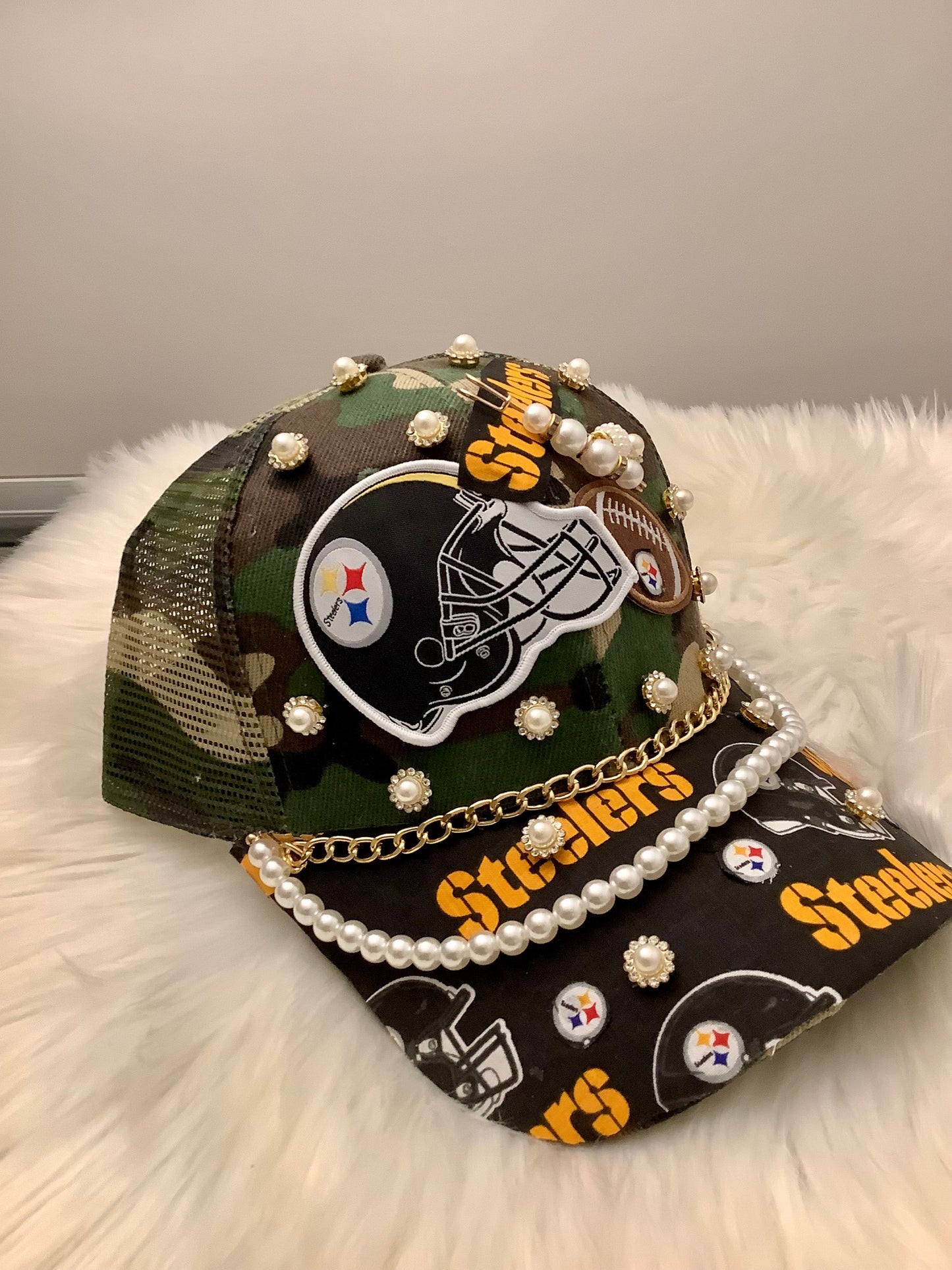 Steelers Pearl Cap /TM Freestyle Cap