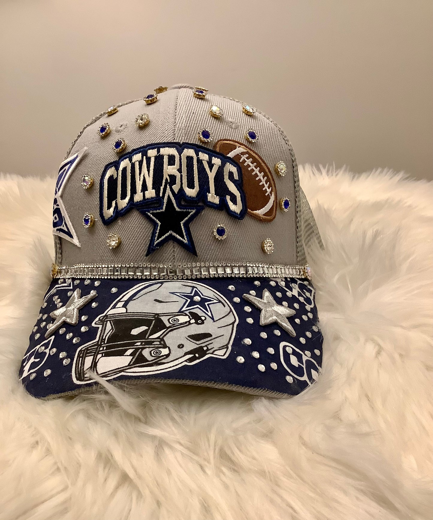 Dallas Cowboys Rhinestone hat / TM Freestyle