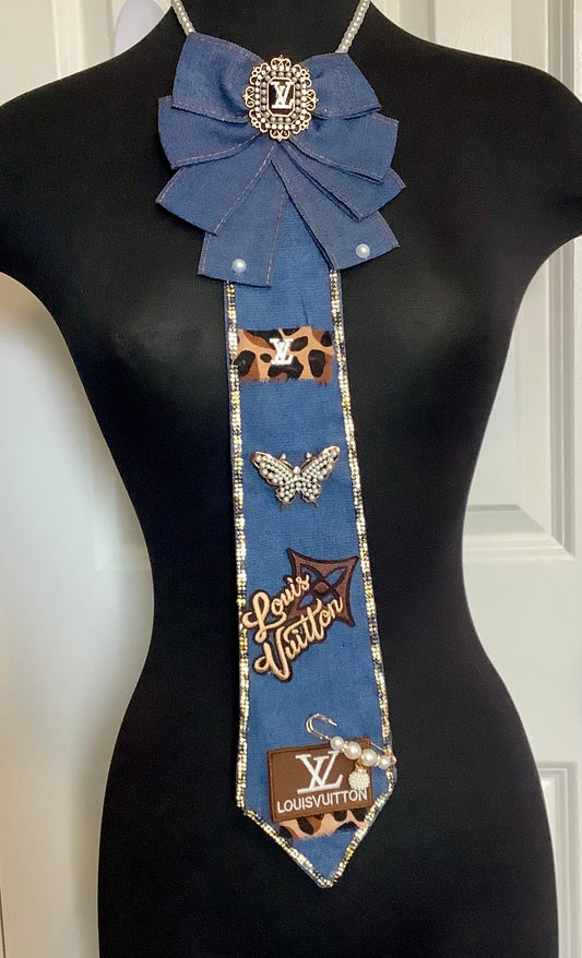 Necktie Necklace / Custom ties / one of a kind