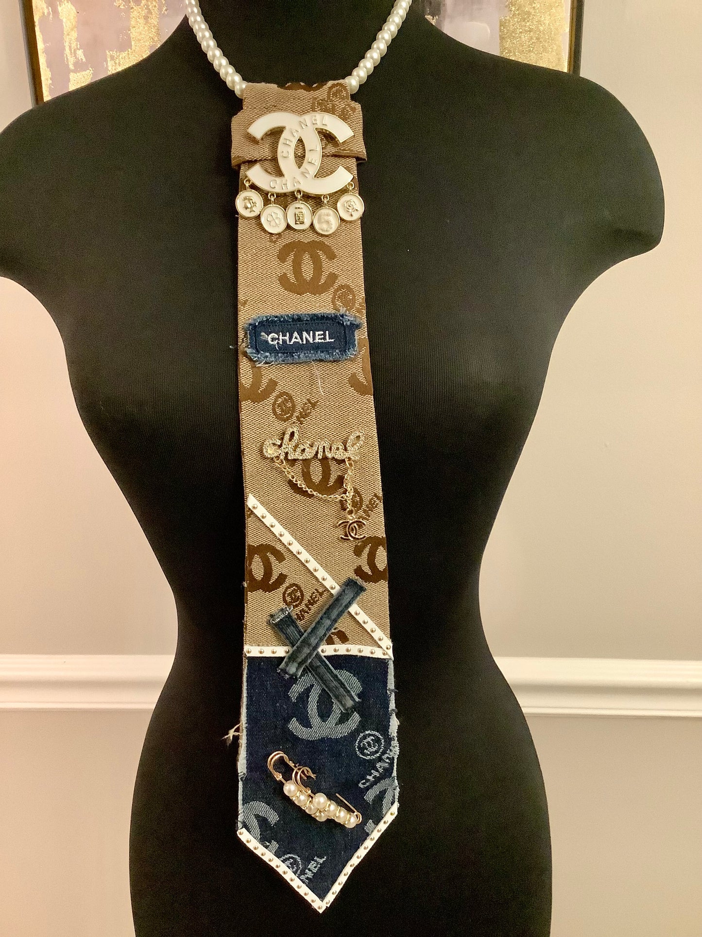 Custom Ties / Necktie necklace / TM Freestyle