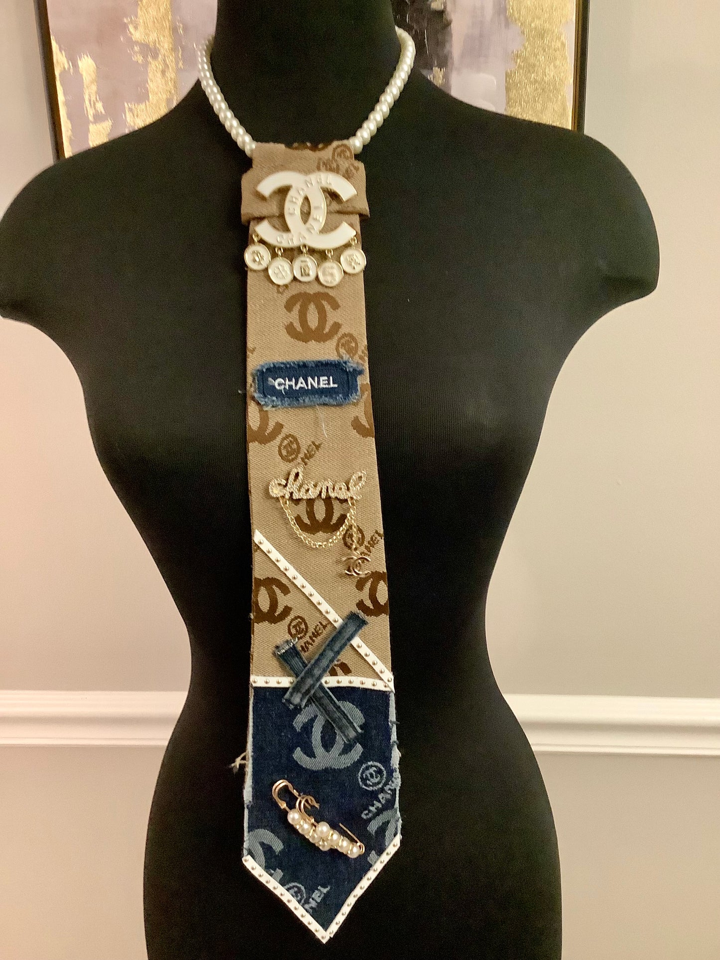 Custom Ties / Necktie necklace / TM Freestyle