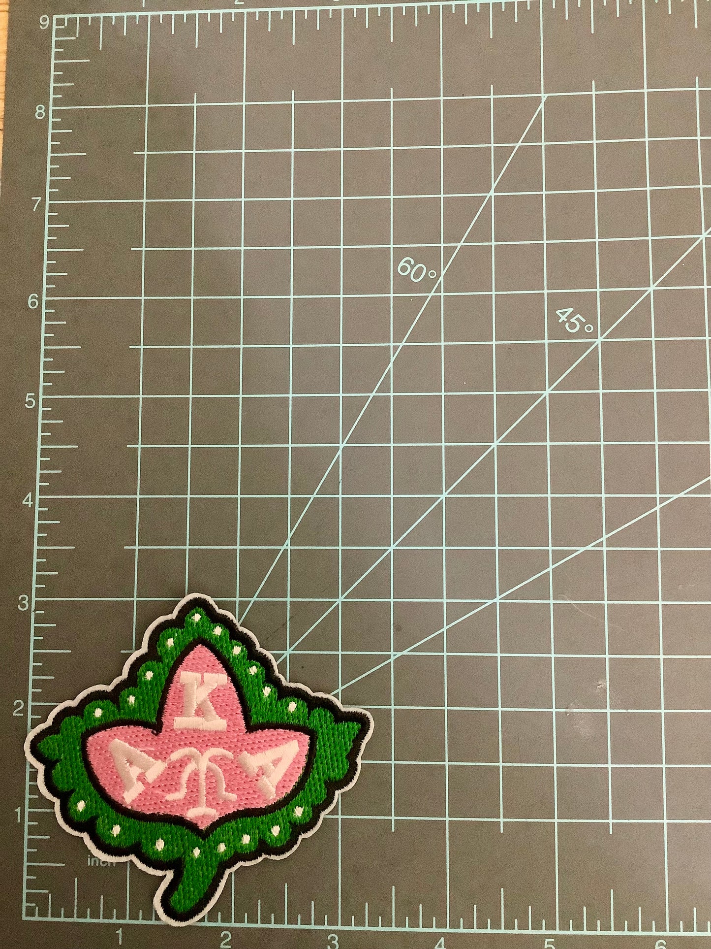 AKA iron on patches /sorority patches / embroidered patches / heat seal / sew on patches