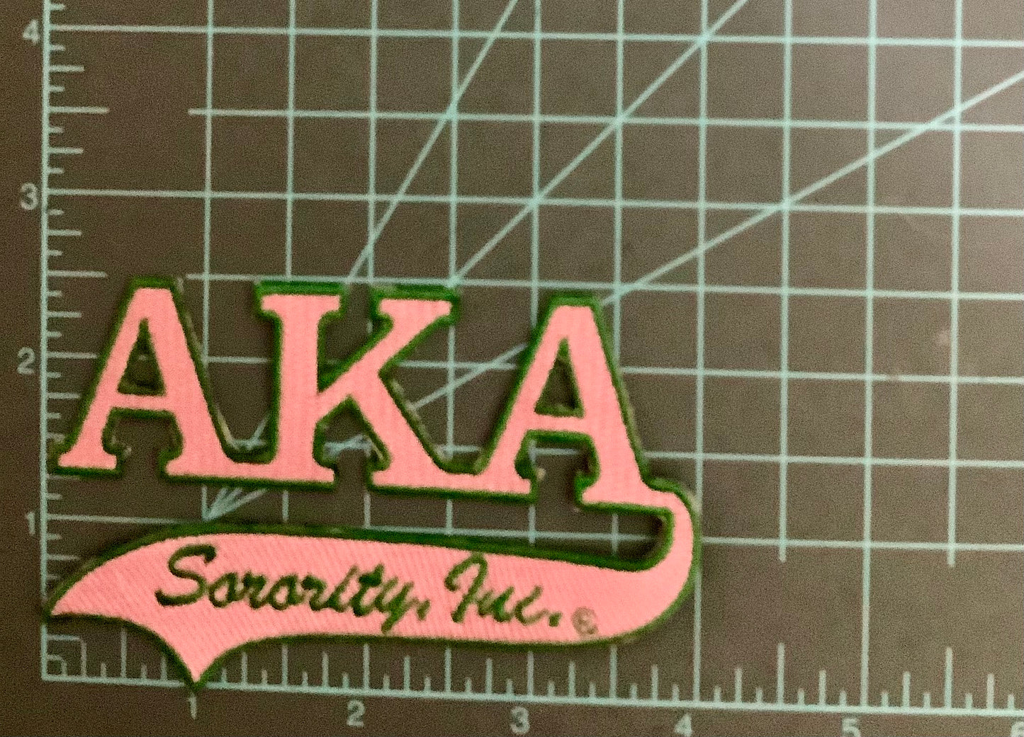 AKA iron on patches /sorority patches / embroidered patches / heat seal / sew on patches