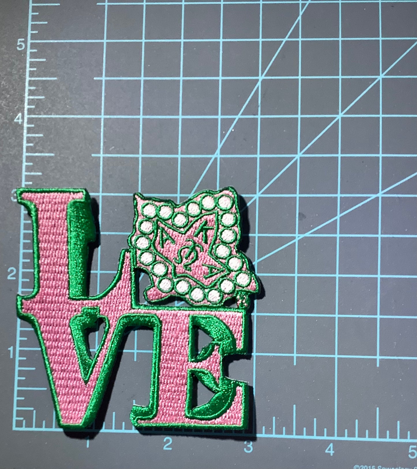 AKA iron on patches /sorority patches / embroidered patches / heat seal / sew on patches