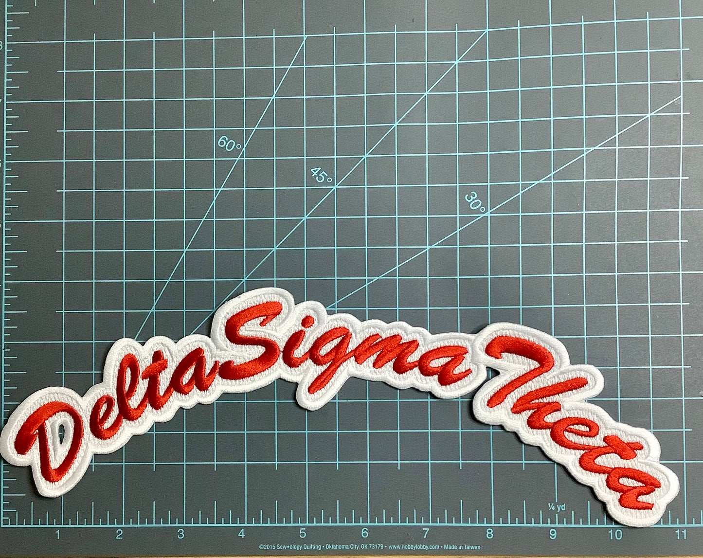 Delta patches / iron on patches / embroidered patches / heat seal / sew on patches