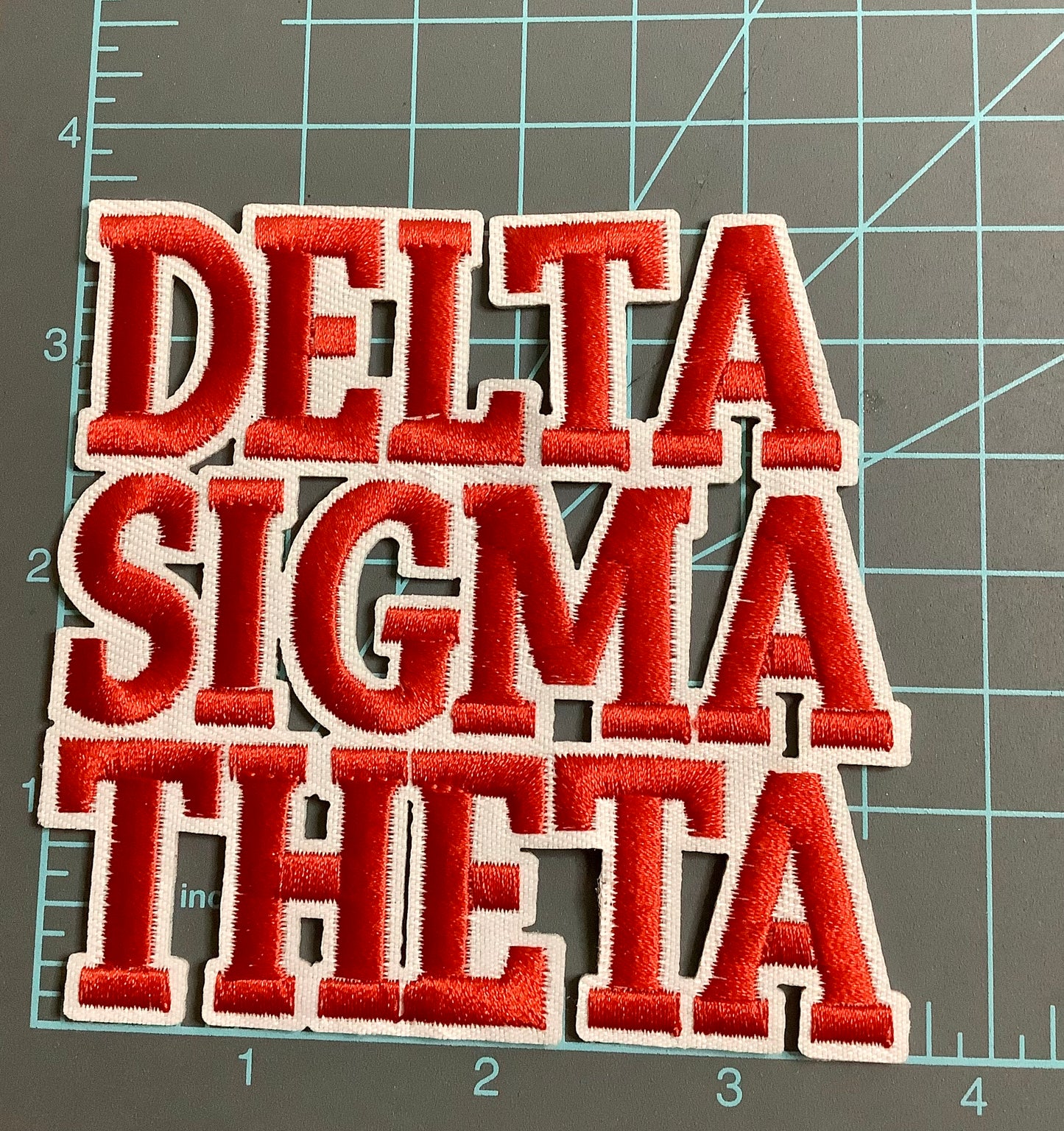 Delta patches / iron on patches / embroidered patches / heat seal / sew on patches