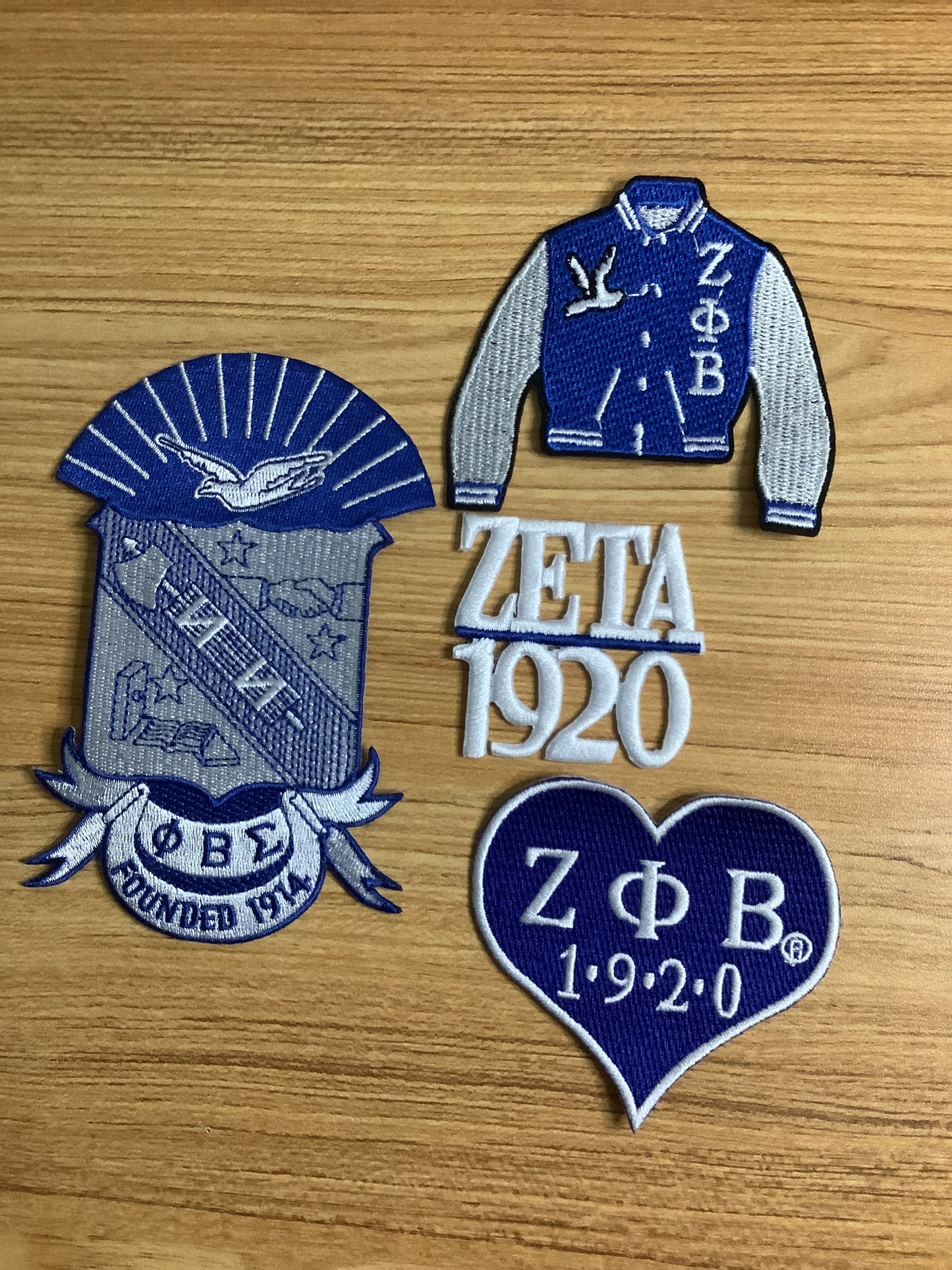 Sorority patches / sew on patches / iron on patches