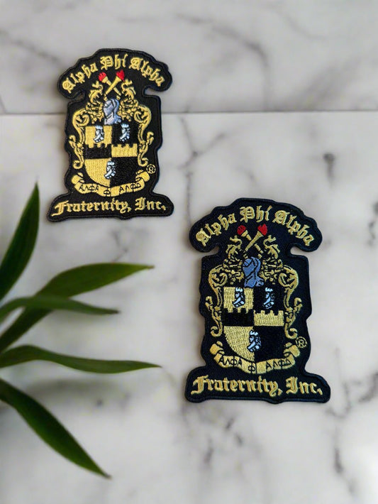 Fraternity Patches / iron on / sew on patches / embroidered patches