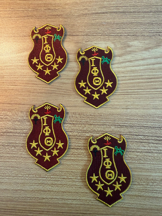 Fraternity Patches / iron on patches / sew on patches / embroidered patches