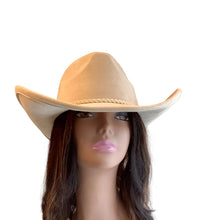 Load image into Gallery viewer, Cowboy hat cream / 57cm hat
