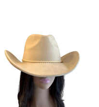 Load image into Gallery viewer, Cowboy hat cream / 57cm hat

