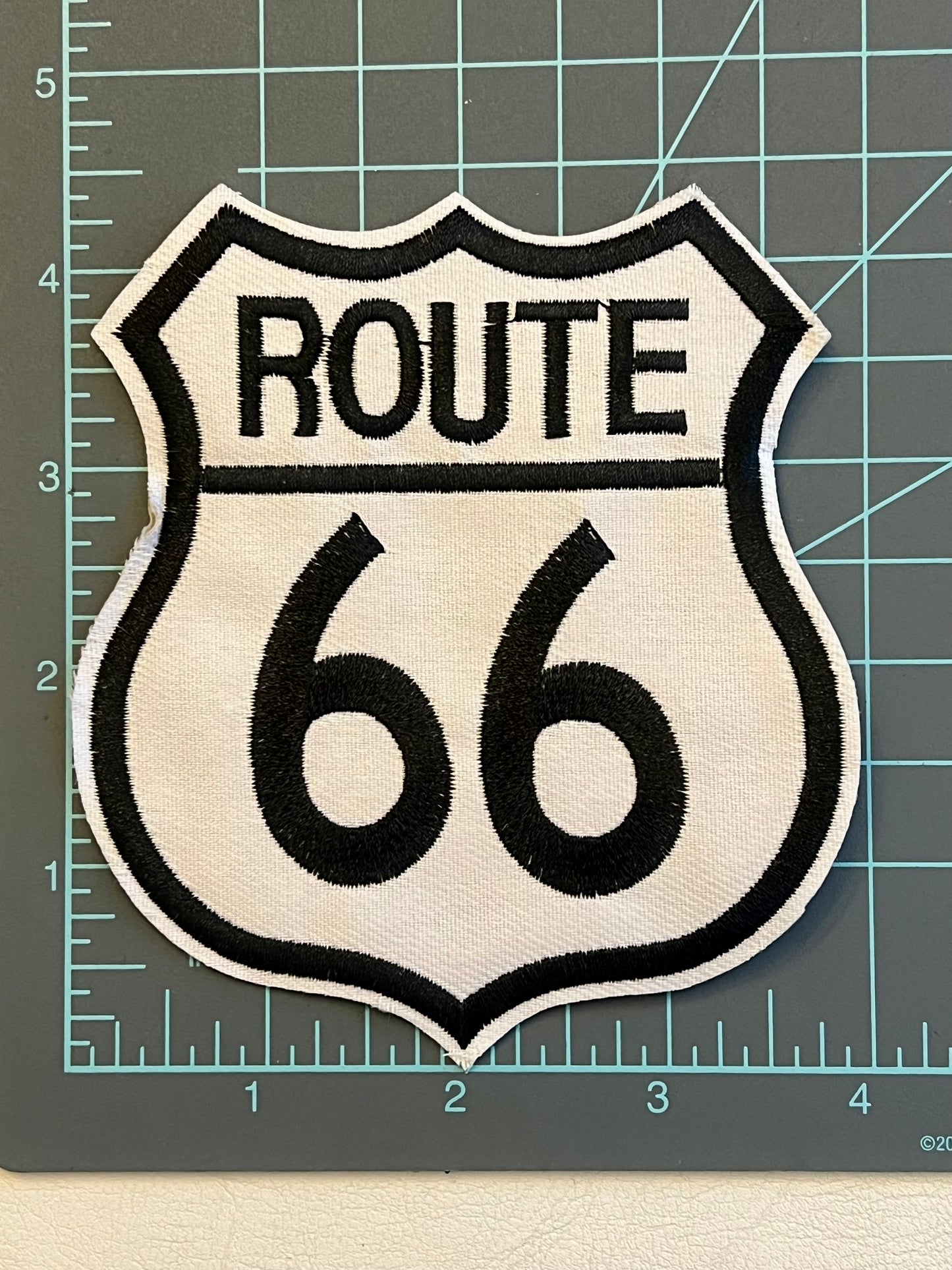 Route 66 Iron-On Patch /