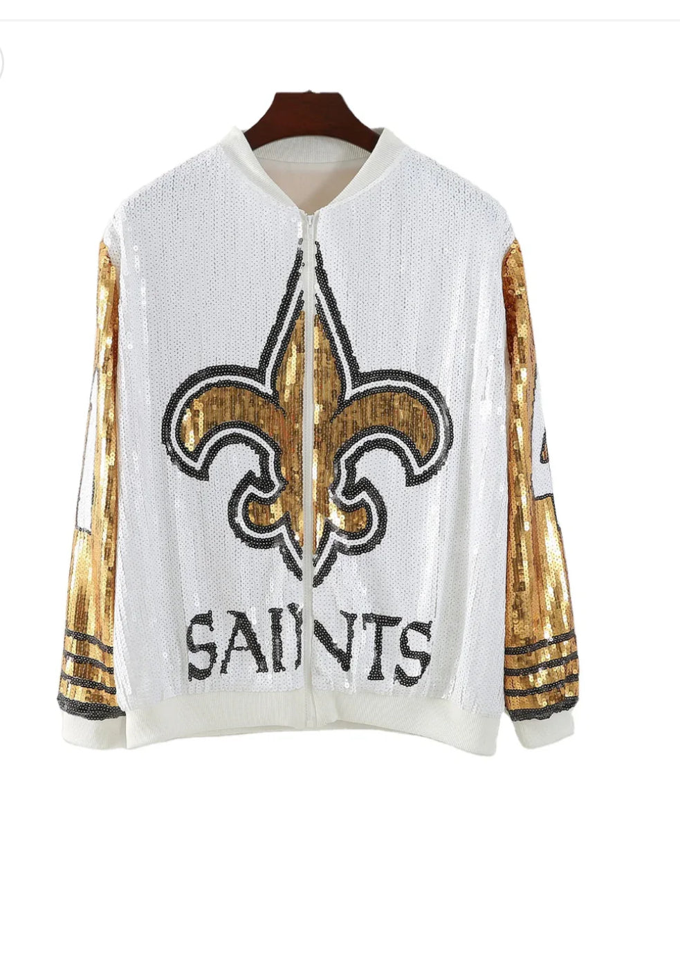 Saints sequin jacket