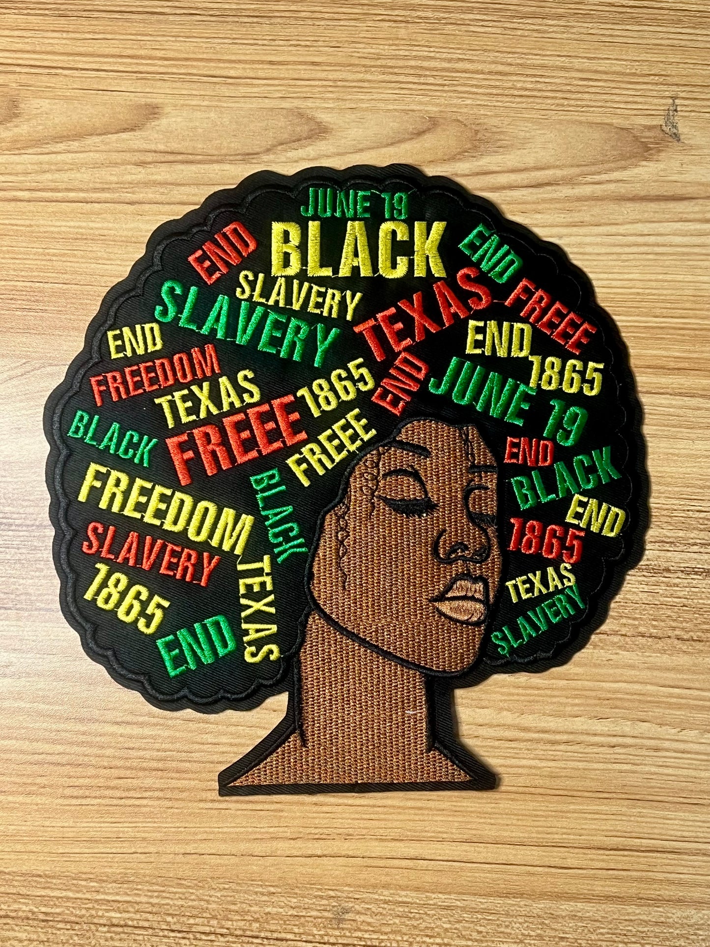 Black Afro Patch / Big Patch