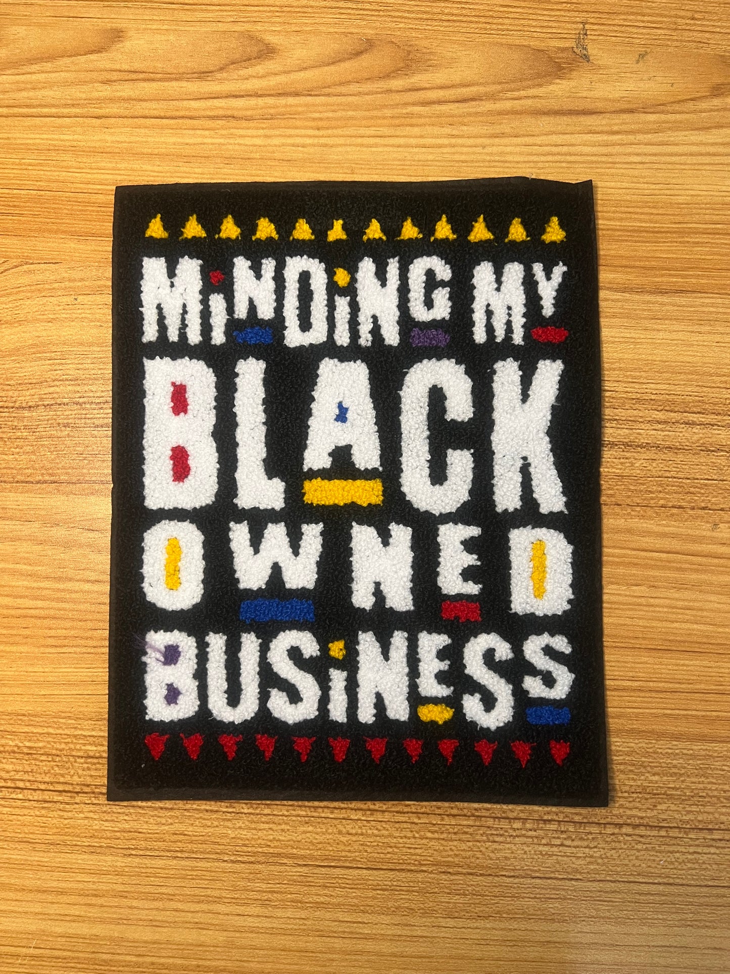 Minding My Black Owned Business Patch