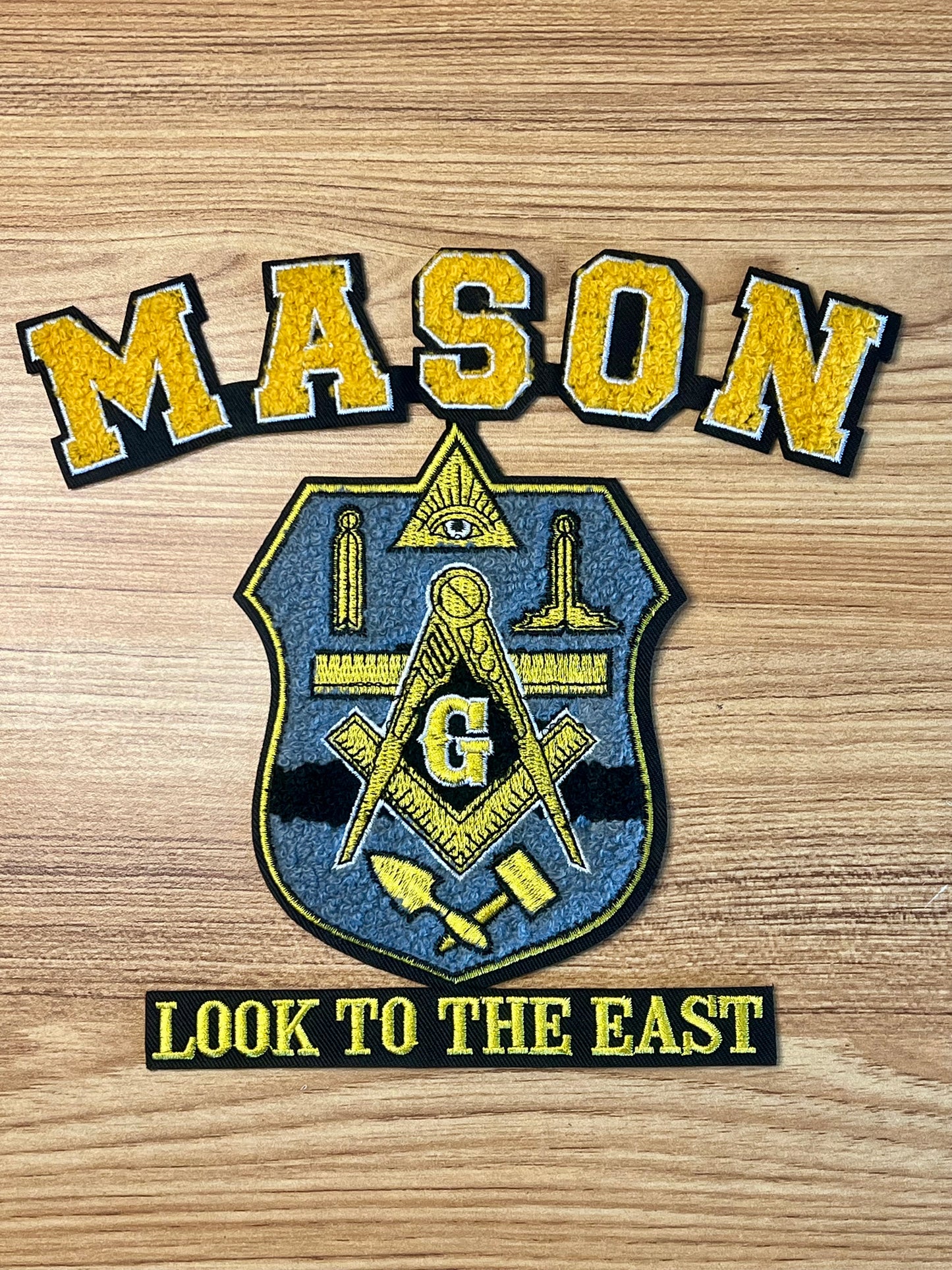 Look To The East Mason Patch / Masonic Patch