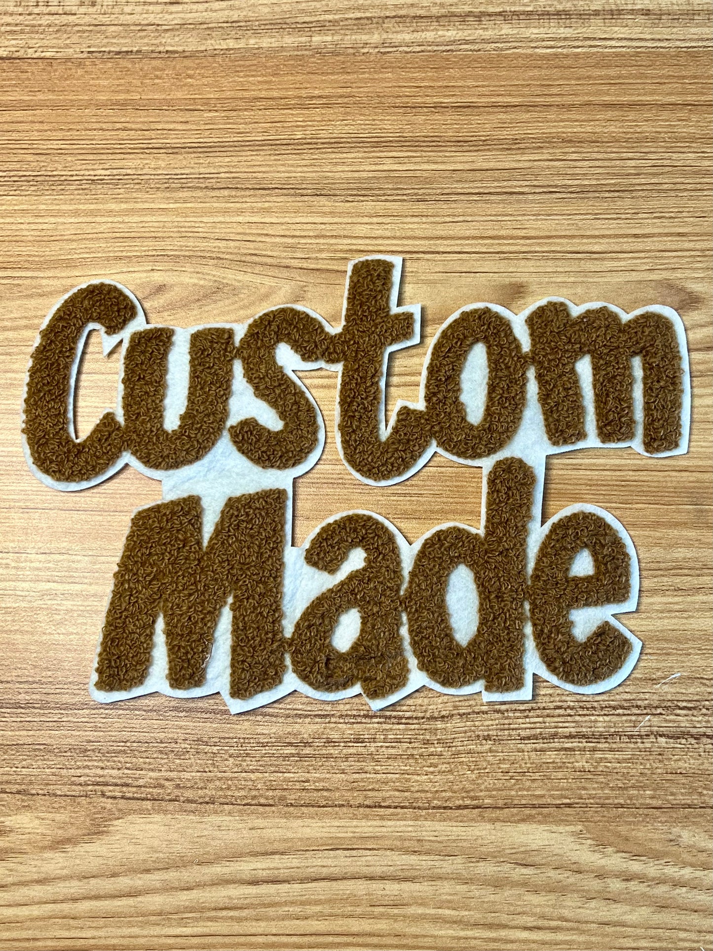 Custom Made Patch | Brown