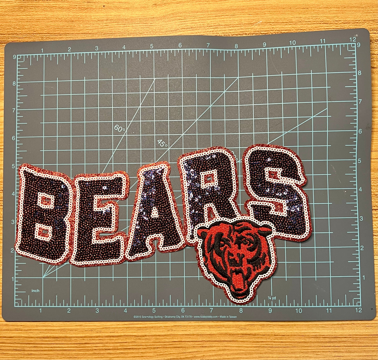 Chicago Bears Patch Football patches