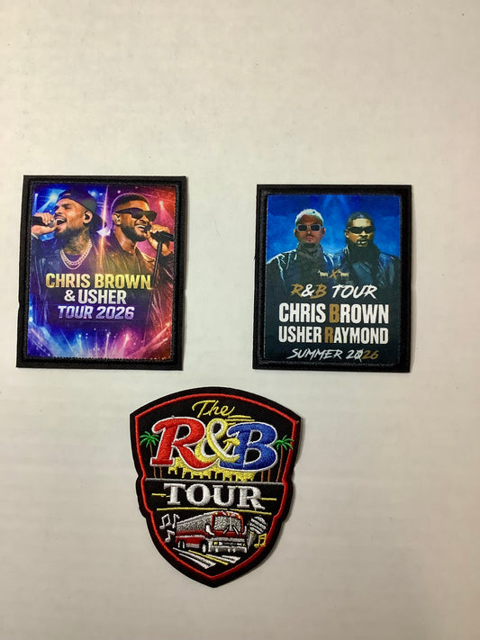R&B Tour Patch Sets / concert patches / tour patches