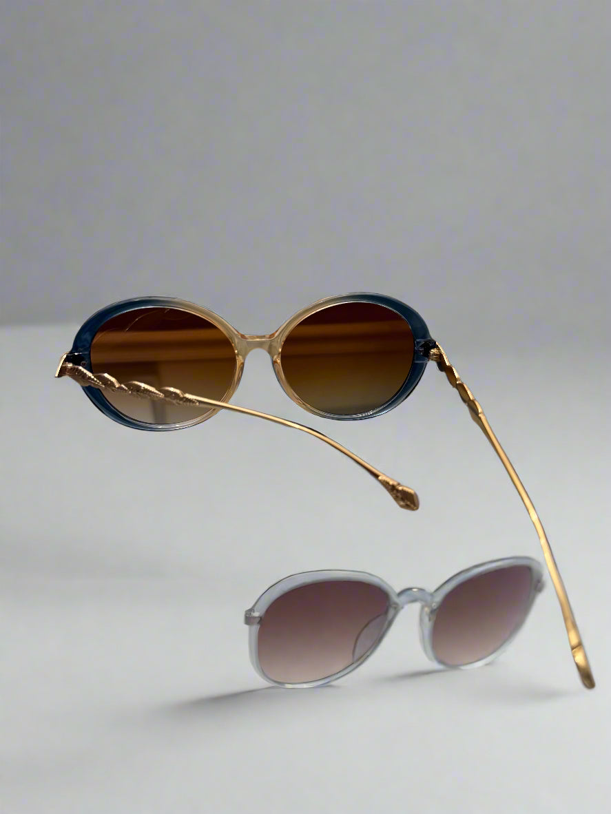 Round Vintage Shaped Sunglasses