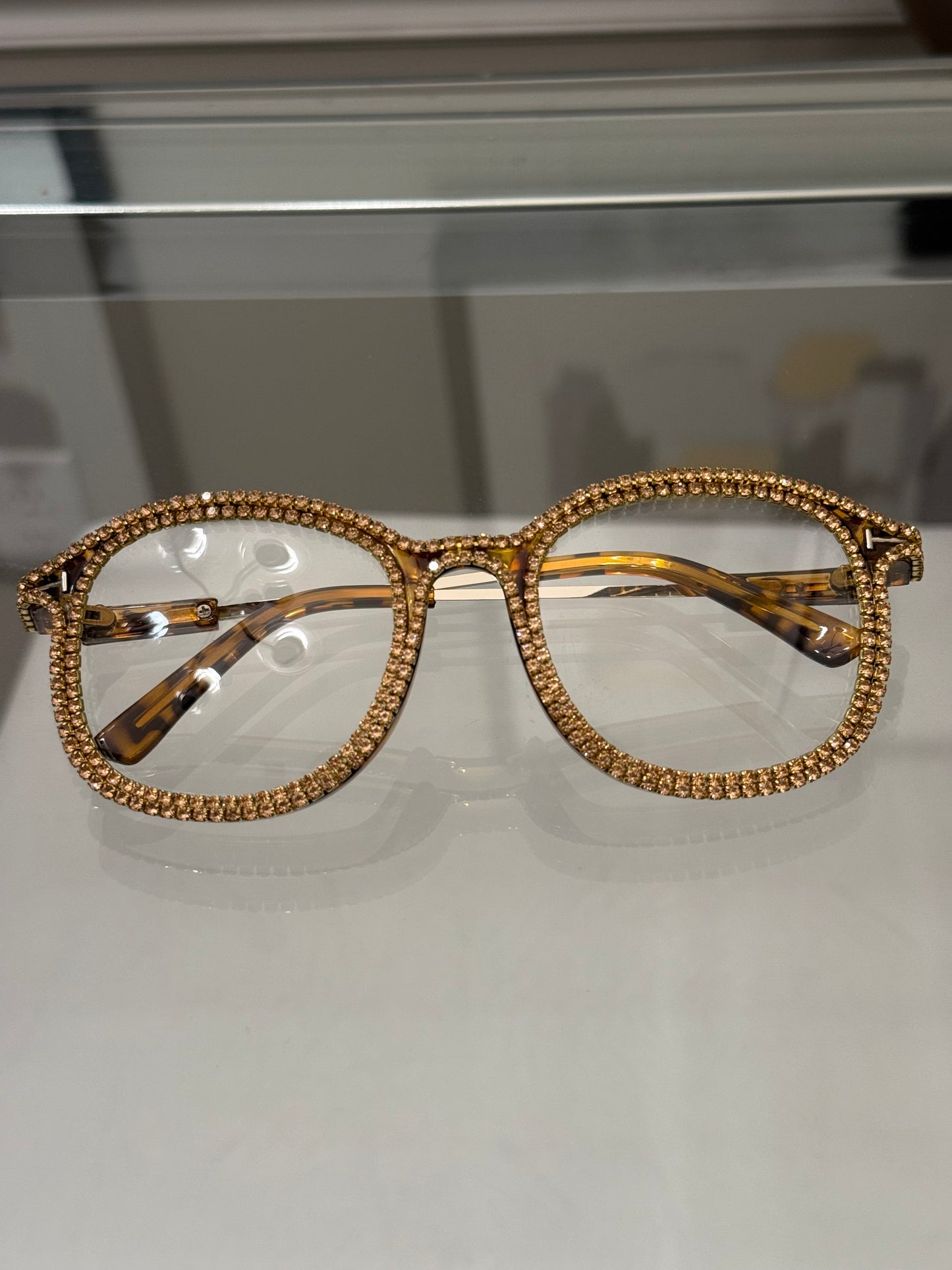 Fashionable Rhinestone Glasses