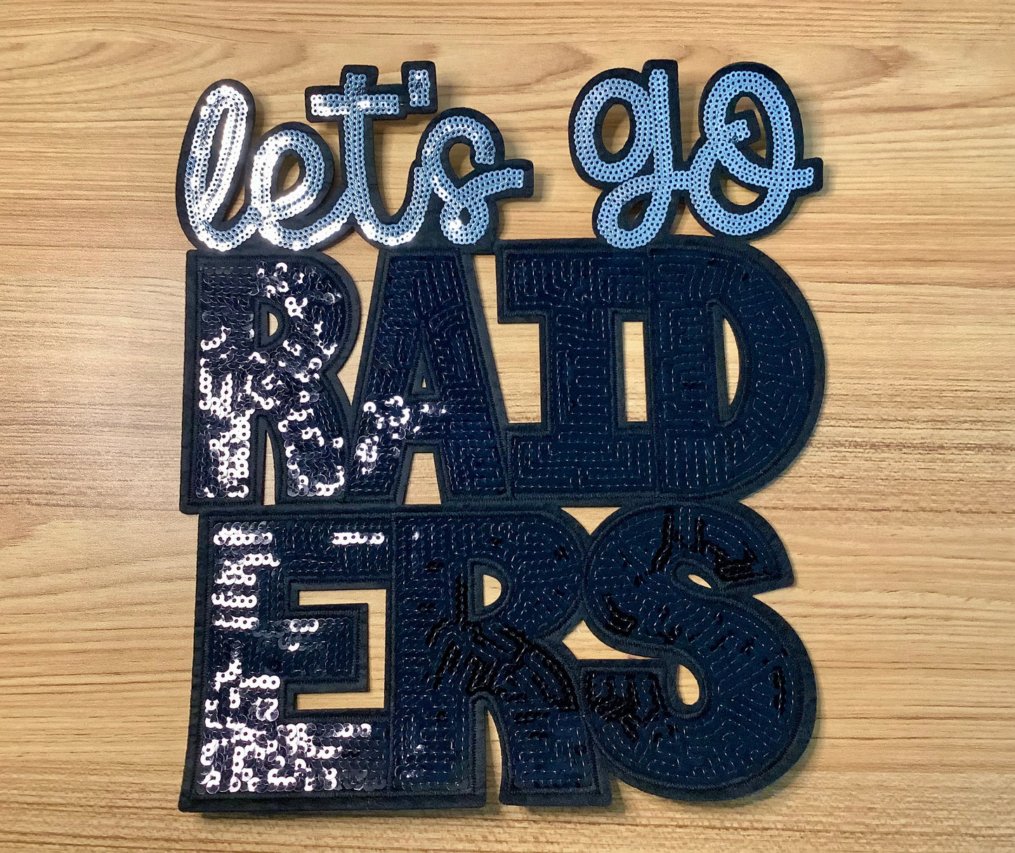 Let's Go Raiders Patch