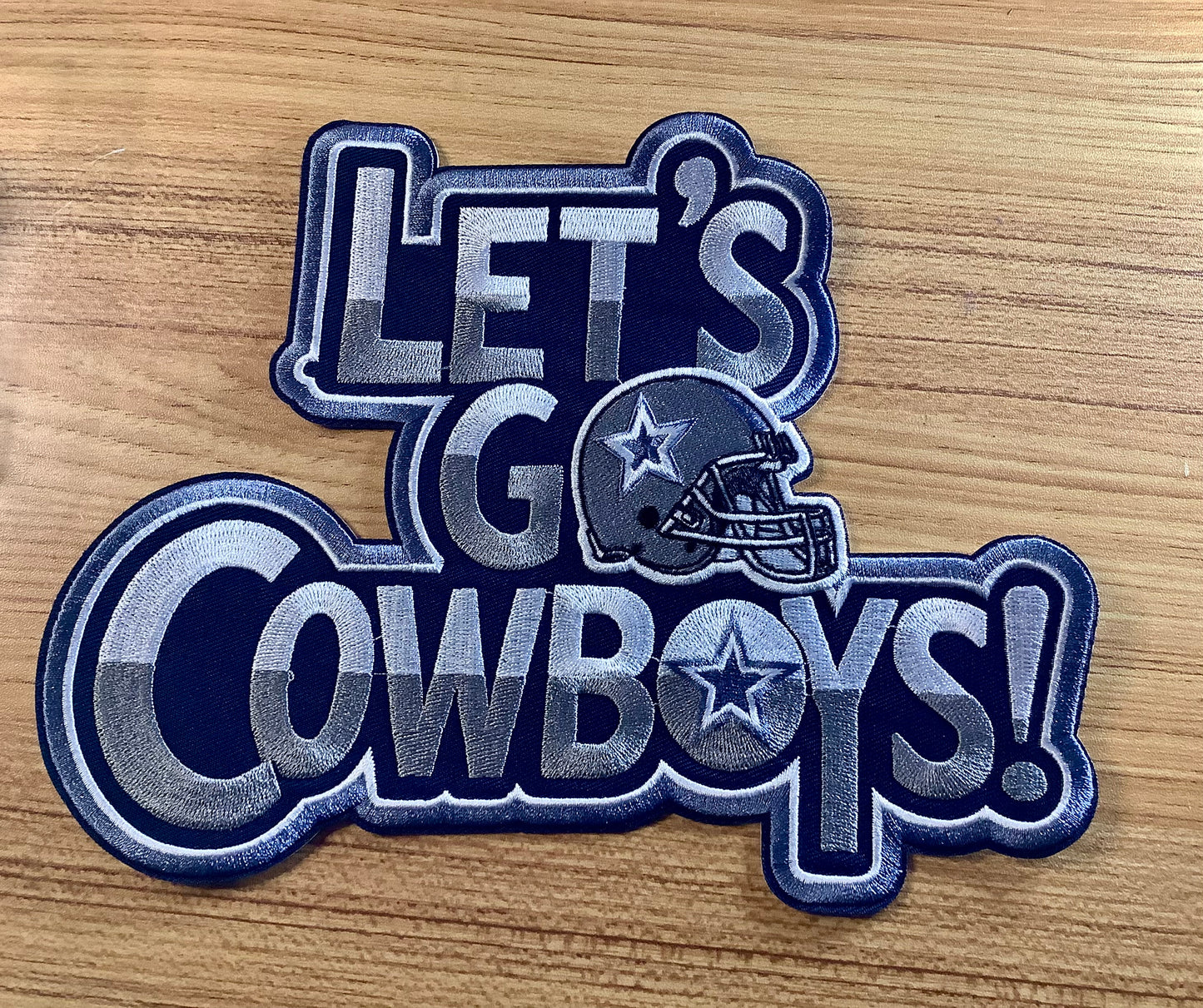 Let's Go Cowboys Patch