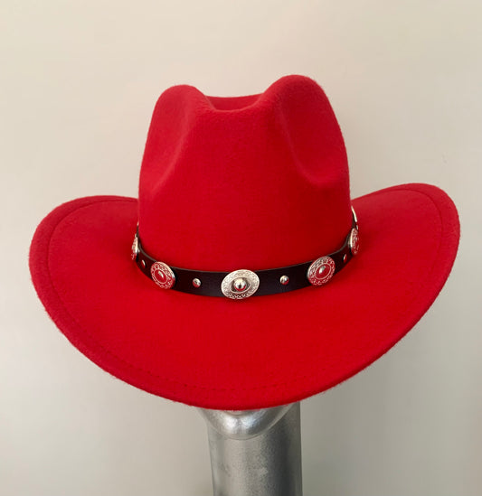 Cowboy hat red