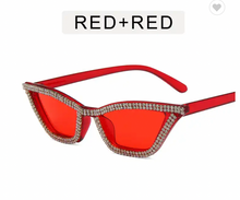 Load image into Gallery viewer, Solange inspired Rhinestone Frames
