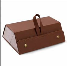 Load image into Gallery viewer, Sunglasses Travel case 3 slots / Eye glasses travel case / jewelry case
