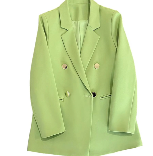 Women Blazer / Lime