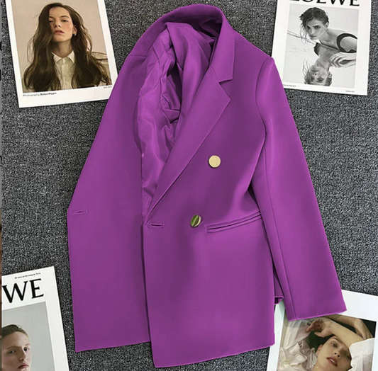 Women Blazer / Purple
