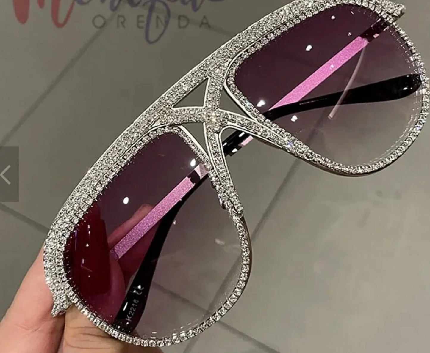 Monique Rhinestone sunglasses